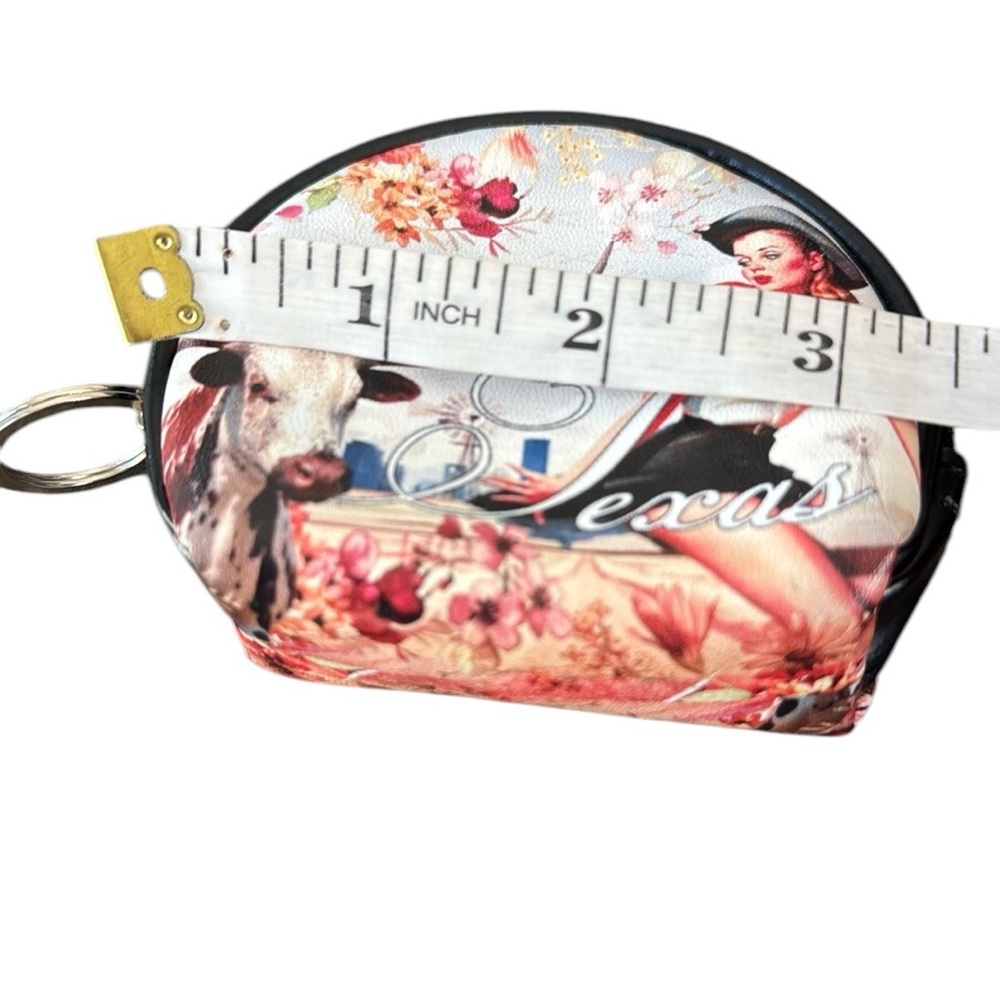 Robin Ruth Texas Round Coin Purse - Picture 6 of 6